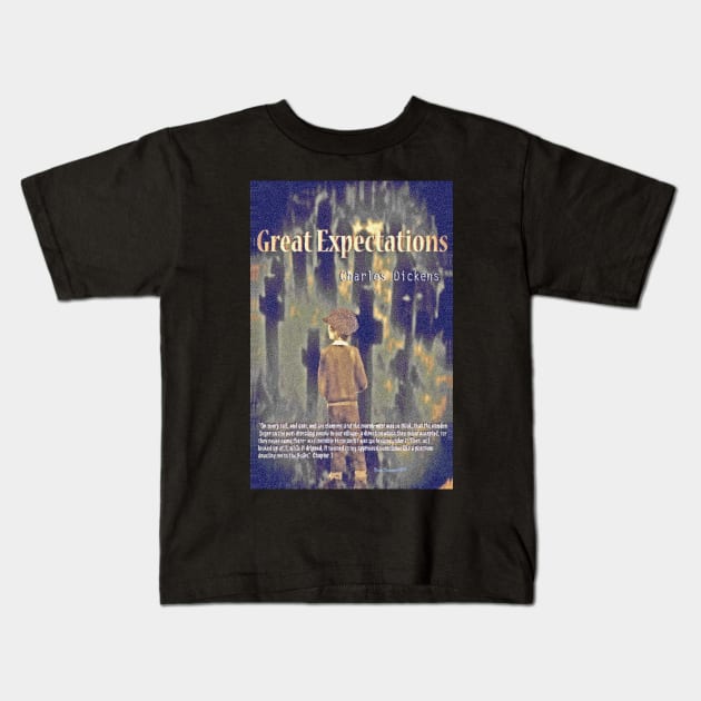 Great Expectations Kids T-Shirt by KayeDreamsART